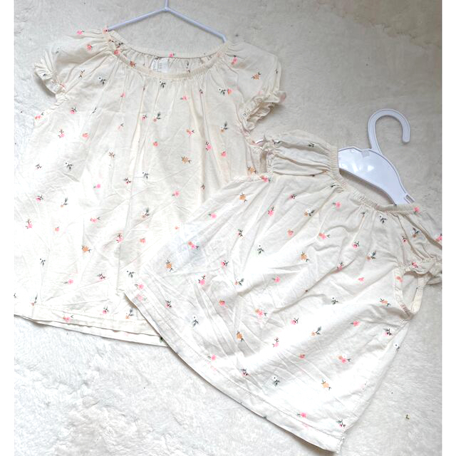 H&M(エイチアンドエム)のmin様専用 キッズ/ベビー/マタニティのキッズ服女の子用(90cm~)(Tシャツ/カットソー)の商品写真