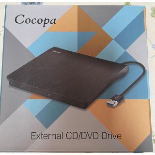 USB 3.0外付け CD/DVDドライブ プレイヤー(PC周辺機器)