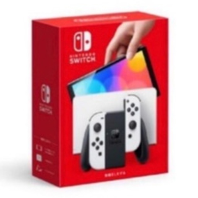 Nintendo Switch(ニンテンドースイッチ)のNintendo Switch 2台セット ネオンブルーレッド、ホワイト エンタメ/ホビーのゲームソフト/ゲーム機本体(携帯用ゲーム機本体)の商品写真