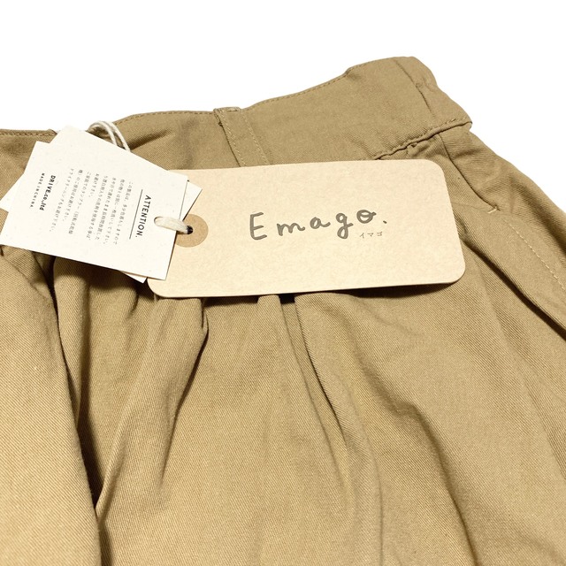 ⭐️綿100%で着心地抜群⭐️イマゴ　バルーン　スカート　F　ベージュ　新品 レディースのスカート(ひざ丈スカート)の商品写真