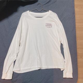 グレイル(GRL)の白T ロゴ入り　ティーシャツ　グレイル　新品(Tシャツ(長袖/七分))
