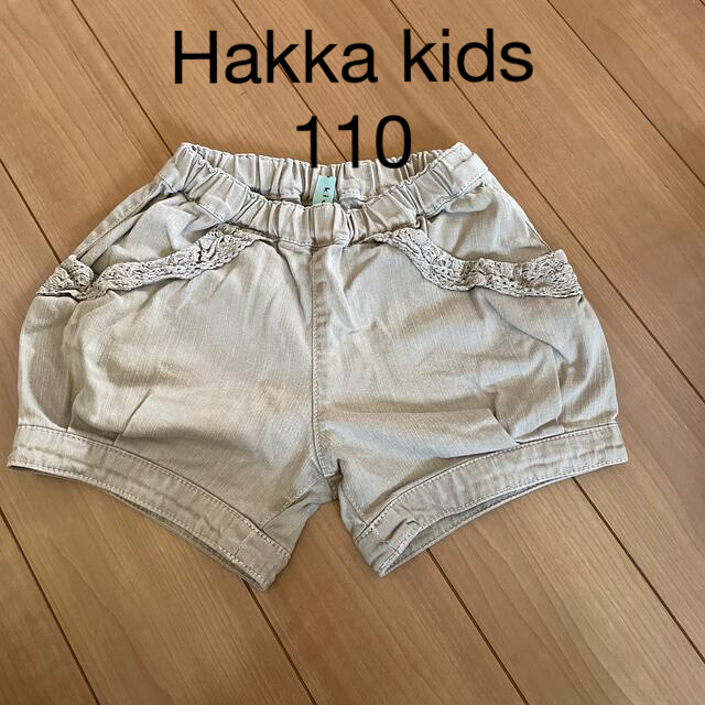 hakka kids(ハッカキッズ)のhakka kids ショートパンツ　110 キッズ/ベビー/マタニティのキッズ服女の子用(90cm~)(パンツ/スパッツ)の商品写真