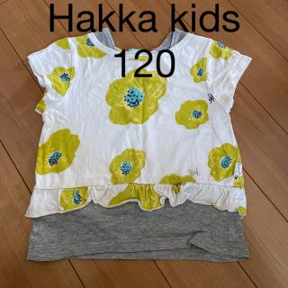 ハッカキッズ(hakka kids)のhakka kids レイヤード風Tシャツ　120(Tシャツ/カットソー)