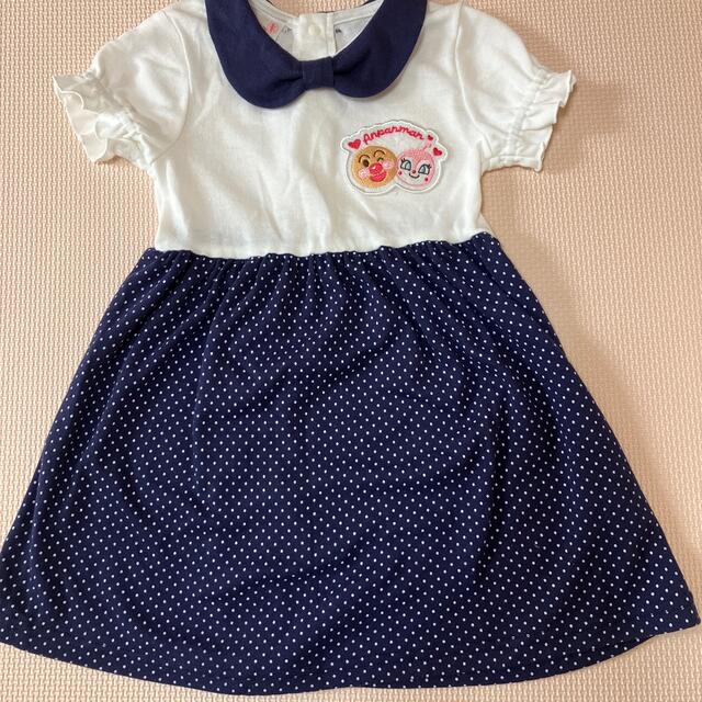 アンパンマン(アンパンマン)のアンパンマン　ワンピース キッズ/ベビー/マタニティのキッズ服女の子用(90cm~)(ワンピース)の商品写真