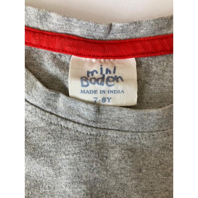 Boden(ボーデン)のミニボーデン Tシャツ 2枚セット 7-8 Y キッズ/ベビー/マタニティのキッズ服女の子用(90cm~)(Tシャツ/カットソー)の商品写真