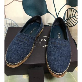 プラダ(PRADA)のprada espadrilles(スリッポン/モカシン)