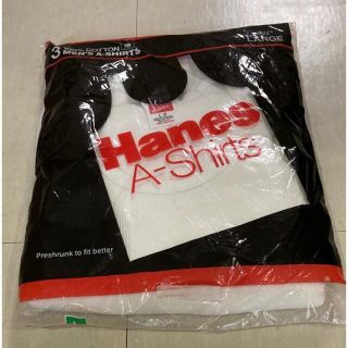 ヘインズ(Hanes)の再値下　ヘインズ　USA製　タンクトップ　Lサイズ　デッドストック(Tシャツ/カットソー(半袖/袖なし))