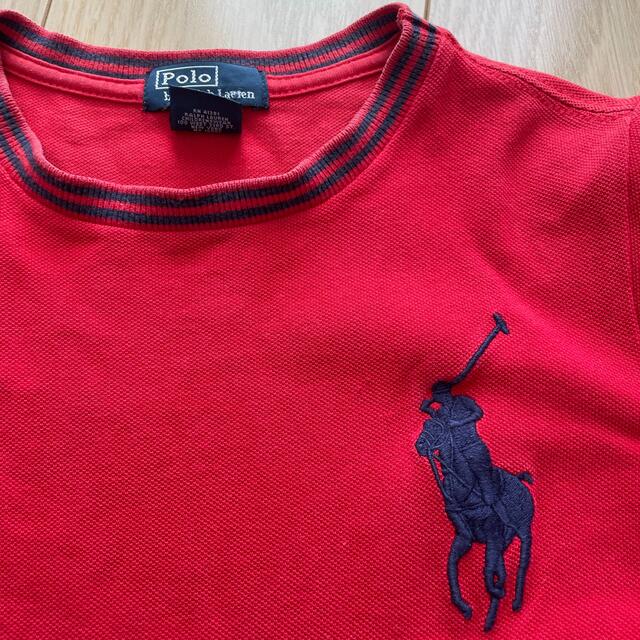 POLO RALPH LAUREN(ポロラルフローレン)のラルフ　ポロシャツ素材　Tシャツ　120 キッズ/ベビー/マタニティのキッズ服男の子用(90cm~)(その他)の商品写真