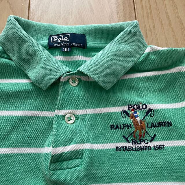 POLO RALPH LAUREN(ポロラルフローレン)のポロラルフローレン　ポロシャツ　110 キッズ/ベビー/マタニティのキッズ服男の子用(90cm~)(Tシャツ/カットソー)の商品写真