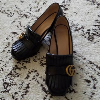 グッチ(Gucci)の最終値下げ。グッチGGマーモント(ローファー/革靴)