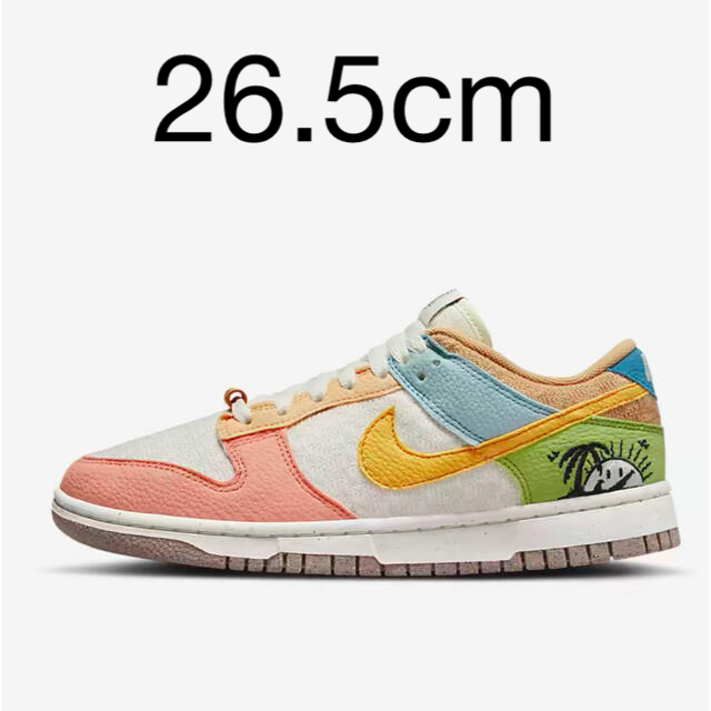 NIKE(ナイキ)のNIKE WMNS DUNK LOW SUN CLUB MULTI COLOR メンズの靴/シューズ(スニーカー)の商品写真