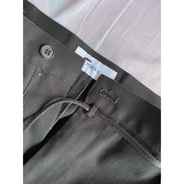 Marka 23ss リネンワイドパンツ ベージュ キャメル ブラウン