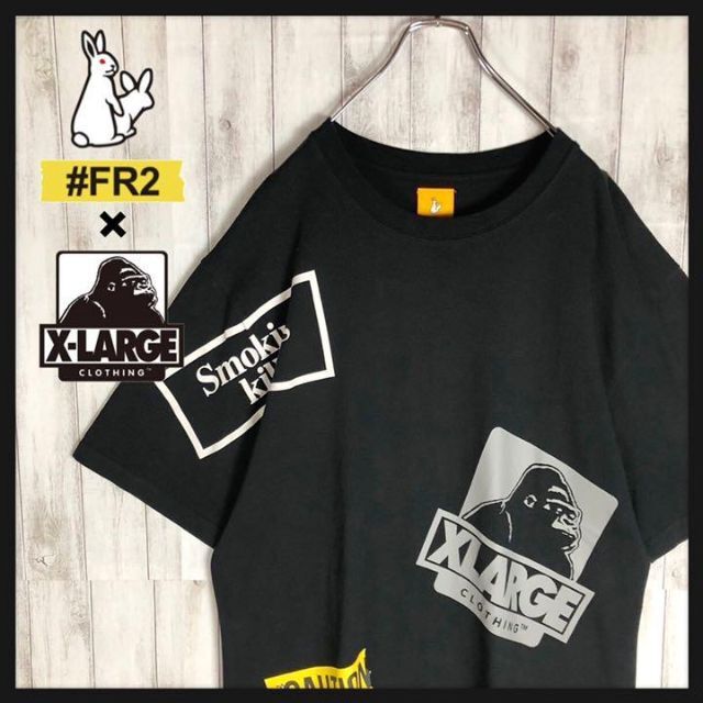 【最高デザイン】FR2 XLARGE 限定コラボ 色情兎 入手困難 Tシャツ