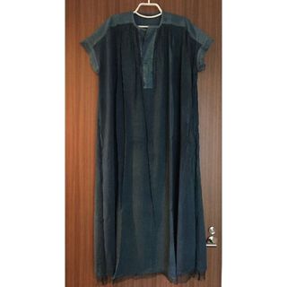pas de calais パドカレ 藍染めワンピース