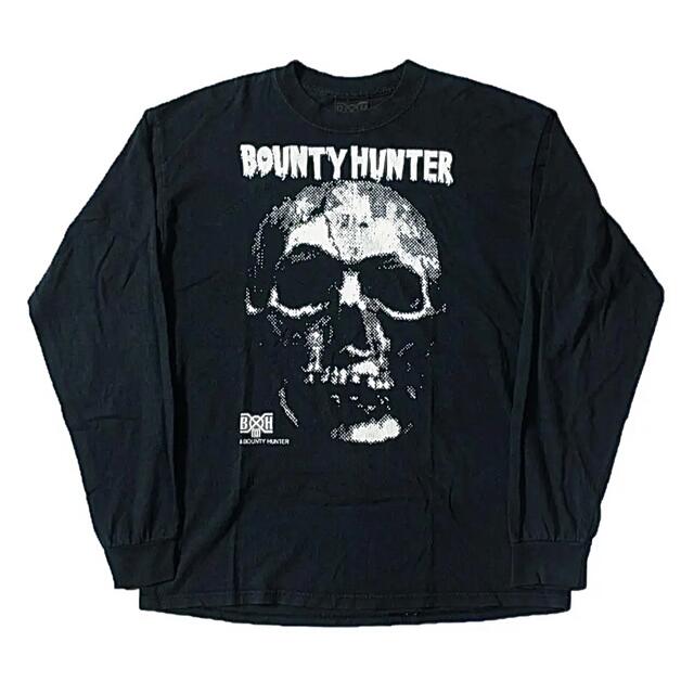 00's BOUNTY HUNTER SKULL HEAD L/S TEE