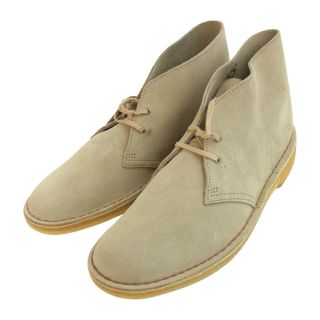 クラークス(Clarks)のクラークス 靴 デザートブーツ サンドスエード【新古品】【未使用】【中古】(その他)