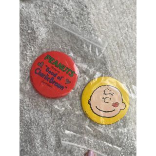 ピーナッツ(PEANUTS)の【SNOOPY】チャーリーブラウン 缶バッジセット☆(キャラクターグッズ)