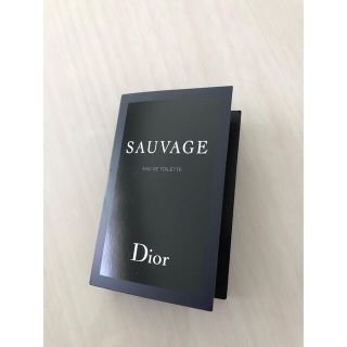 ディオール(Dior)のディオール☆ソヴァージュ オードゥトワレ サンプル(香水(男性用))