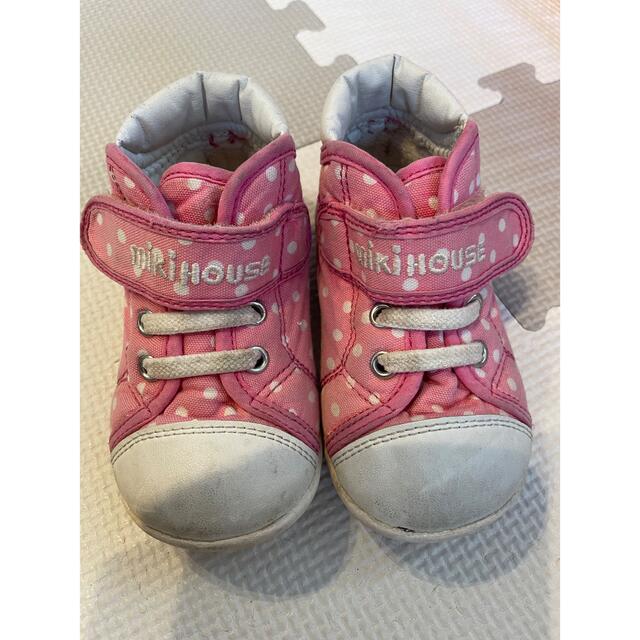 mikihouse(ミキハウス)のミキハウス　靴　14.0センチ キッズ/ベビー/マタニティのベビー靴/シューズ(~14cm)(スニーカー)の商品写真