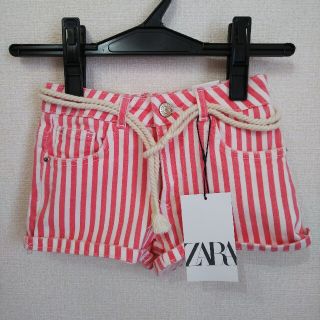 ザラキッズ(ZARA KIDS)の【新品】ZARA KIDS 116cm ショートパンツ(パンツ/スパッツ)