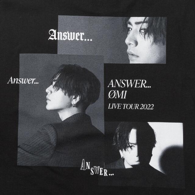 三代目 J Soul Brothers(サンダイメジェイソウルブラザーズ)のANSWER... フォトロングスリーブＴシャツ/BLACK エンタメ/ホビーのタレントグッズ(ミュージシャン)の商品写真