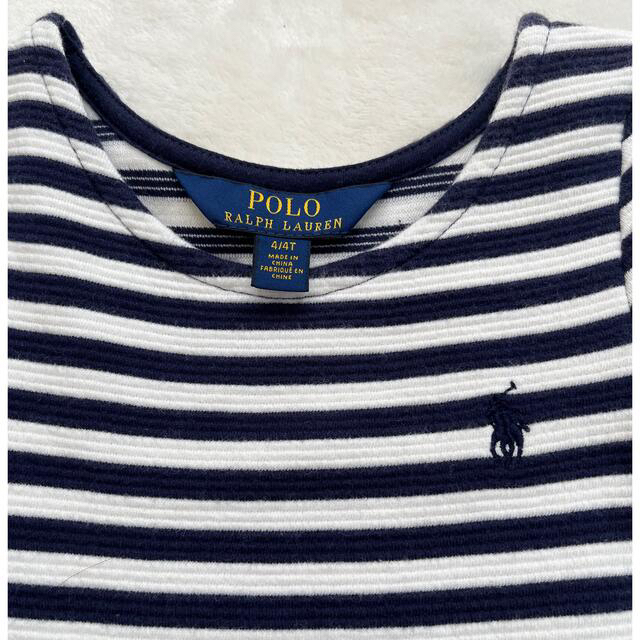 POLO RALPH LAUREN(ポロラルフローレン)のラルフローレン　ワンピース　110 キッズ/ベビー/マタニティのキッズ服女の子用(90cm~)(ワンピース)の商品写真