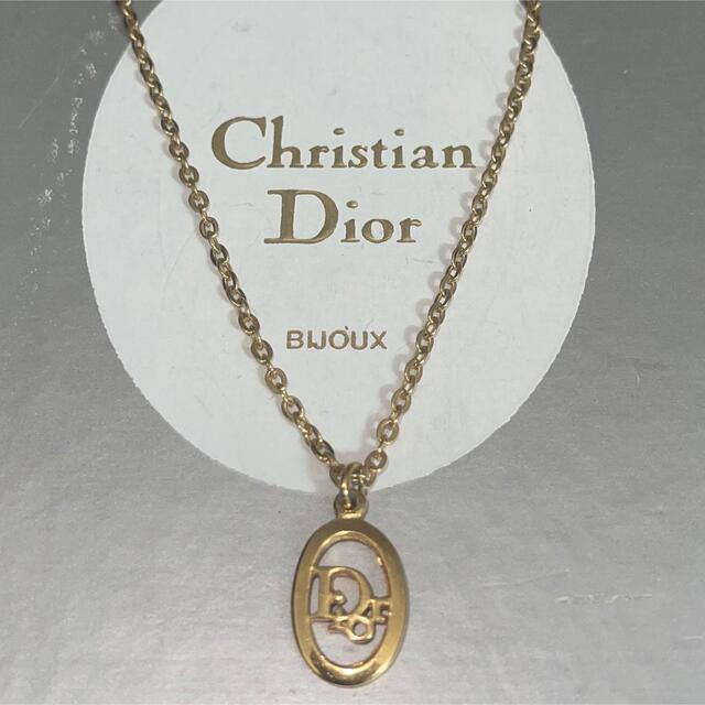 【お買い得】dior ゴールドネックレス　手紙モチーフ　メモ　レター