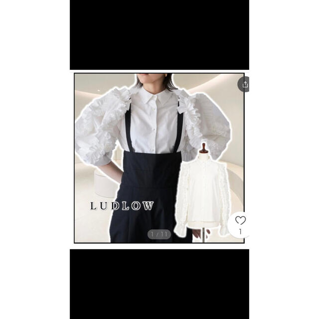 LUDLOW(ラドロー)のラドロー　ブラウス レディースのトップス(シャツ/ブラウス(長袖/七分))の商品写真