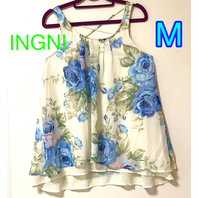 INGNI(イング)のINGNI ノースリーブチュニック レディースのトップス(チュニック)の商品写真