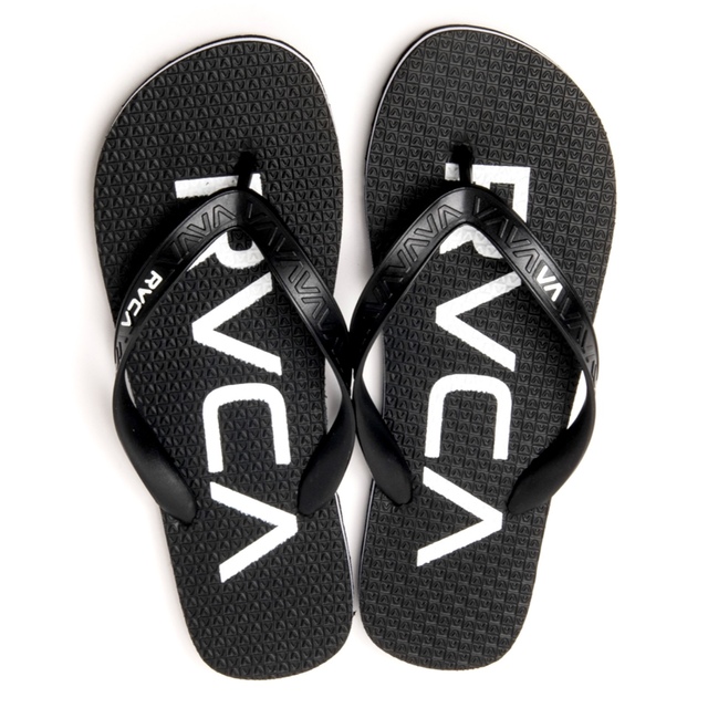 きれい 残り1点 ルーカ RVCA メンズ ビーチサンダル サンダル スリッパ ブラック 通販 26㎝ サンダル スポーツサンダル ユニセックス ブラック ビーチサンダル 海
