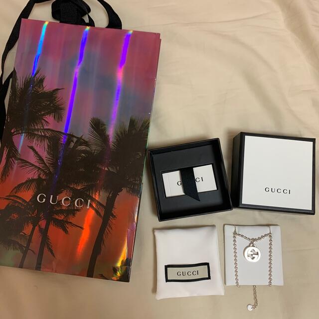 Gucci(グッチ)のGUCCI インターロッキングG シルバー ネックレス レディースのアクセサリー(ネックレス)の商品写真