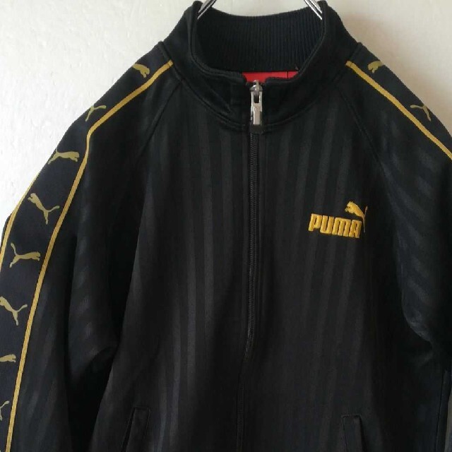 PUMA PUMA プーマ トラックジャケット ジャージ上着 キッズ140サイズの通販 by ラッキーハッピー古着|プーマならラクマ PUMA 上着 サイズ140 プーマ
