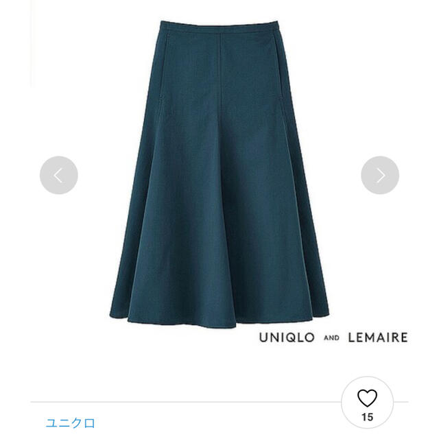 UNIQLO(ユニクロ)のユニクロ　ルメール　シアサッカーワンピース／スカート レディースのワンピース(ひざ丈ワンピース)の商品写真