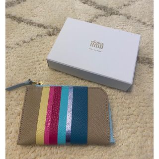 バーニーズニューヨーク(BARNEYS NEW YORK)のRIOWA/ミニウォレット/美品(コインケース)