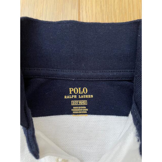 POLO RALPH LAUREN(ポロラルフローレン)のラルフローレン  ポロシャツ　2T 90 95 100 キッズ/ベビー/マタニティのキッズ服男の子用(90cm~)(Tシャツ/カットソー)の商品写真