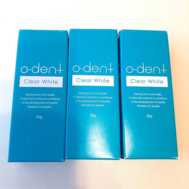 o-dent オーデントクリアホワイト 30g