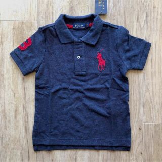 ラルフローレン(Ralph Lauren)のビッグポニー　ポロシャツ　ヘザーネイビー　100 キッズ　男の子　子供服(Tシャツ/カットソー)