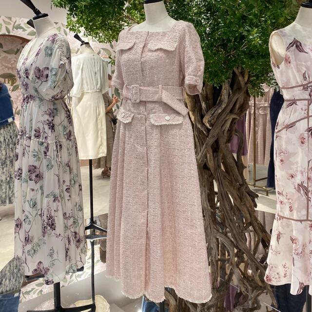 直販値下げ Classic Tweed Belted Dress - grupofranja.com