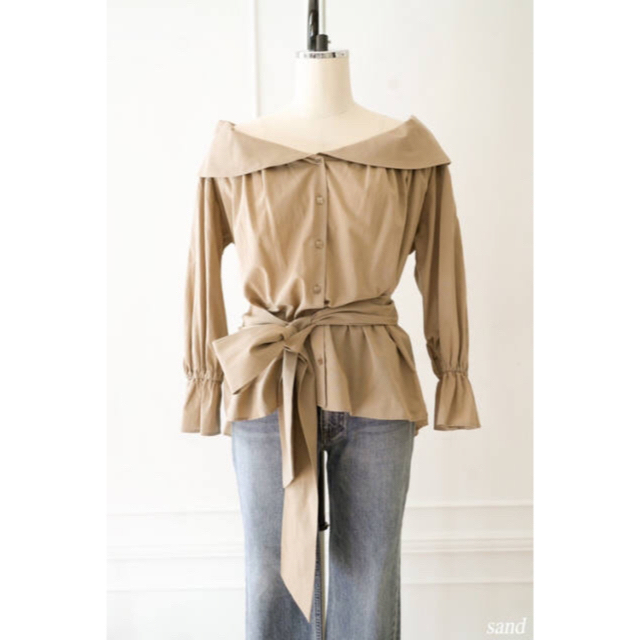 Her lip to - Herlipto ♥ Belted Cotton Blouseの通販 by さなな's ...
