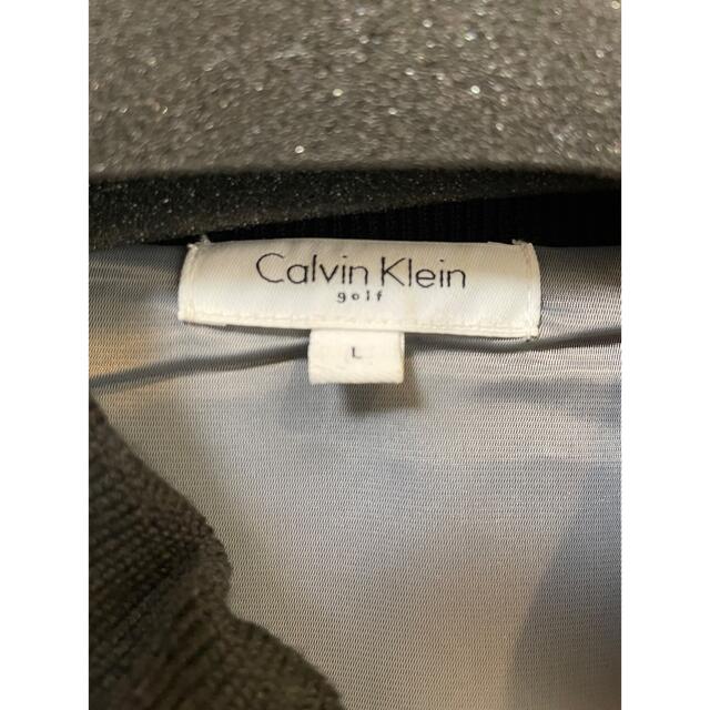 Calvin Klein(カルバンクライン)のカルバン　クライン　ゴルフ　ブルゾン　Lサイズ スポーツ/アウトドアのゴルフ(ウエア)の商品写真