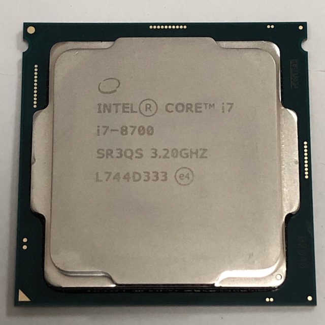 Intel Core i7 8700 3.20Ghz SR3QS
