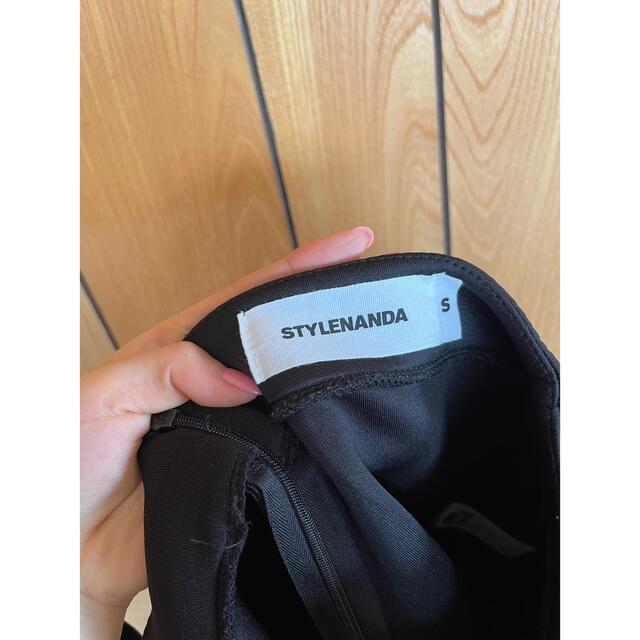 STYLENANDA(スタイルナンダ)のお値下げ　スタイルナンダ　ラッフル　ミニスカート　パイピング レディースのスカート(ミニスカート)の商品写真