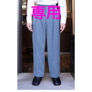 ワンエルディーケーセレクト(1LDK SELECT)のNEAT Chino | CELLULOSE NIDOM - Blue Gray(スラックス)