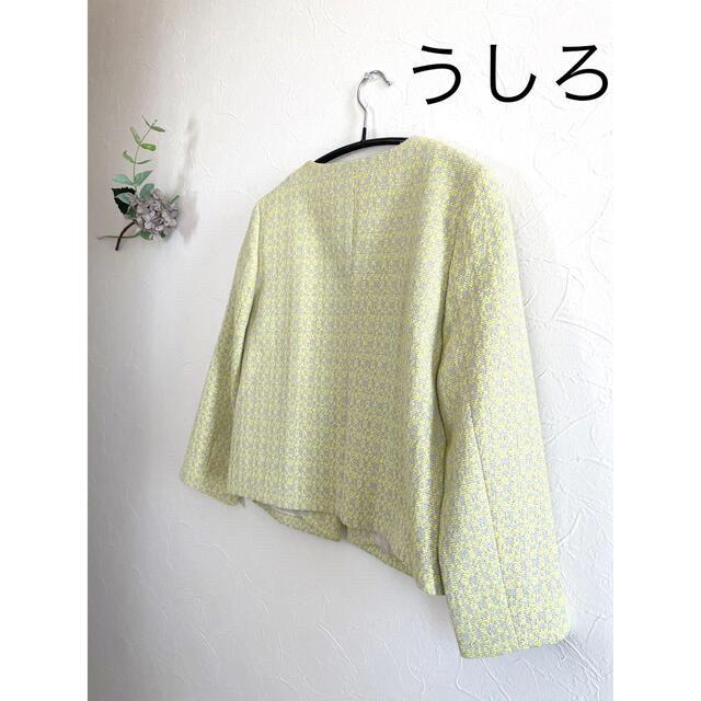 NIMES 値下げ中 Nîmes ニーム ツィード ノーカラージャケットの通販 by ポロ1854's shop|ニームならラクマ