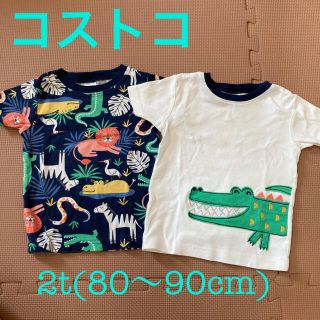 コストコ(コストコ)のキッズ　子供　服　2t 80cm 2才　半袖　夏服　Tシャツ(Ｔシャツ)