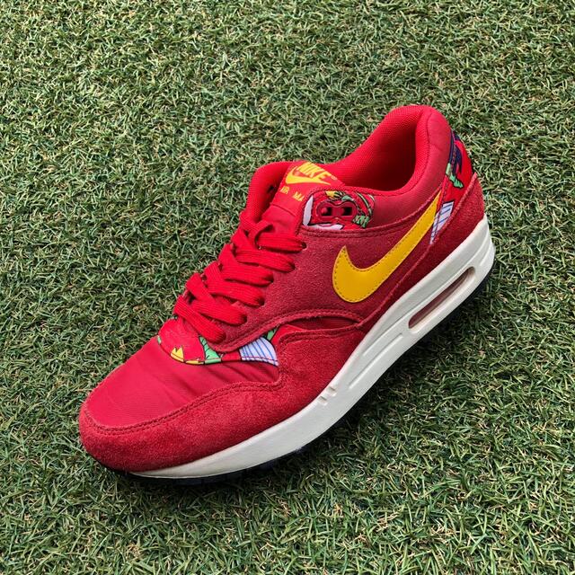 美品24.5 NIKE AIR MAX1ナイキ エアマックス1 プリントH325