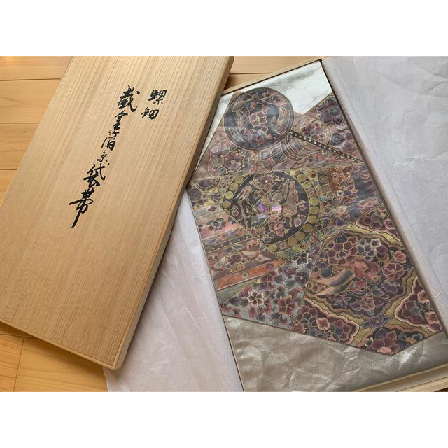 螺鈿の袋帯 www.busbycabinets.com