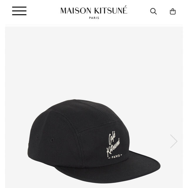 【新品未使用/タグ・納品書付属】MAISON KITSUNE CAP