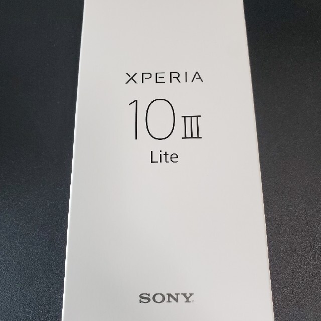 XQ-BT44代表カラー【新品未開封】 Xperia 10 III Lite 64GB BLK