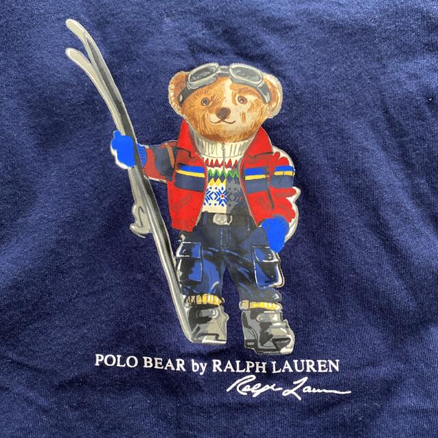 Ralph Lauren(ラルフローレン)のラルフローレン ポロベア Tシャツ 長袖 80 キッズ/ベビー/マタニティのベビー服(~85cm)(Ｔシャツ)の商品写真